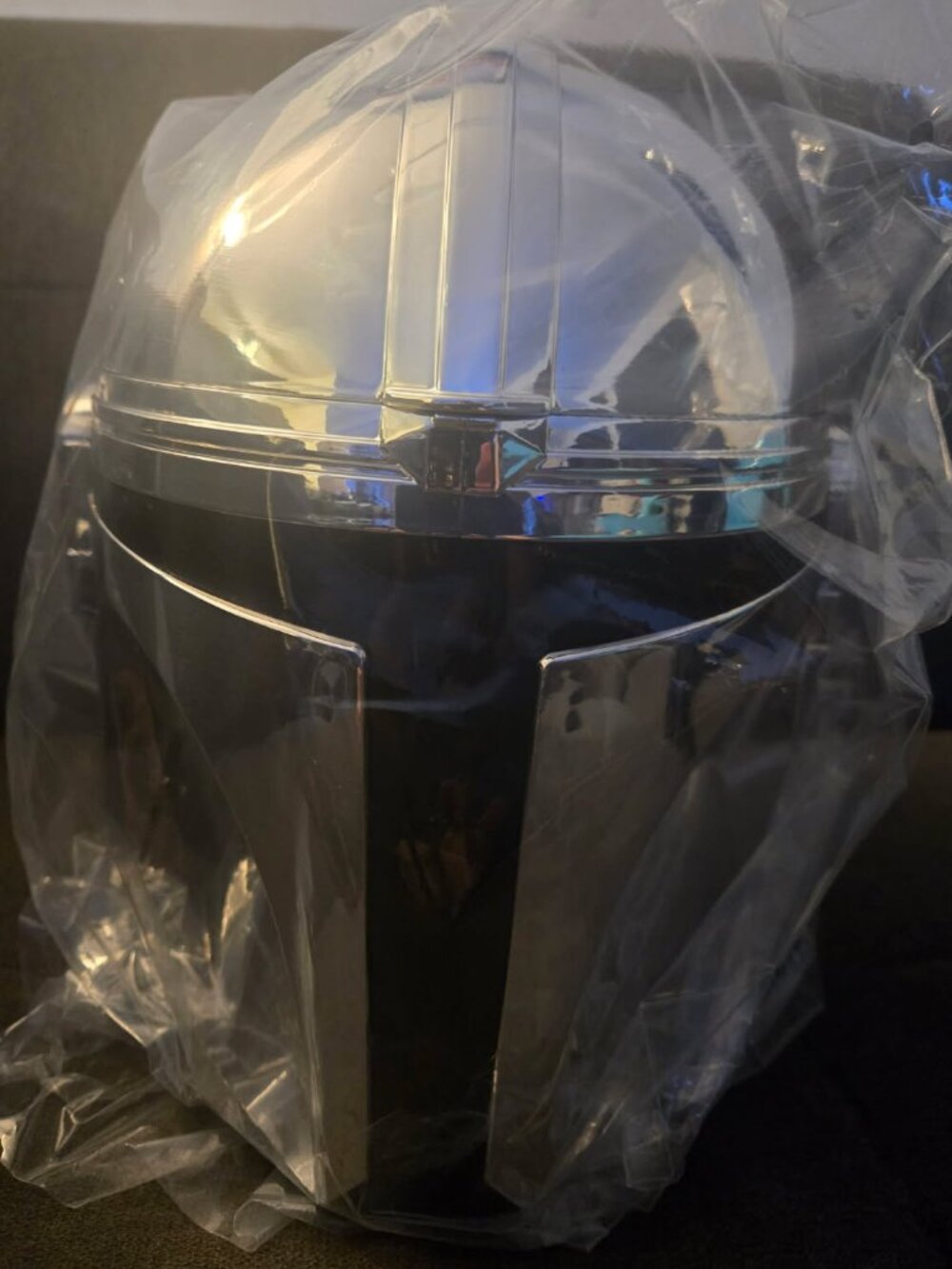 Star Wars The Mandalorian and Grogu Helmet Popcorn Bucket, New